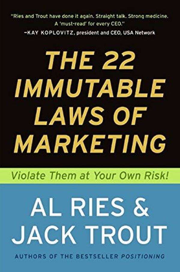 The 22 Immutable Laws of Marketing cover