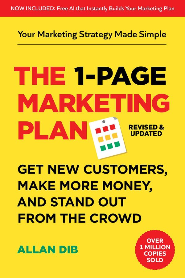 The 1-Page Marketing Plan cover